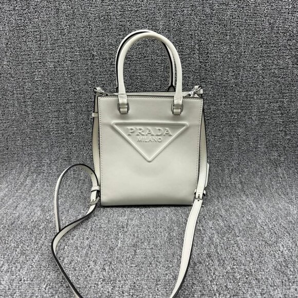 Prada Leather Satchel Bag 850-031025 - Picture 2 of 16